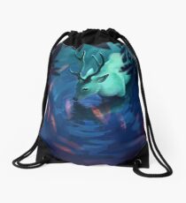 Mystic Deer Drawstring Bag