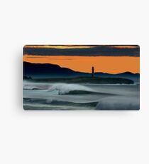 Wollongong Beach @ Dusk Canvas Print