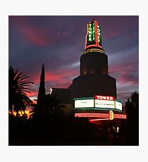 Tower Theatre, Sacramento Photographic Print