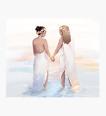 supercorp wedding Photographic Print