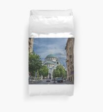 St. Sava Street Duvet Cover