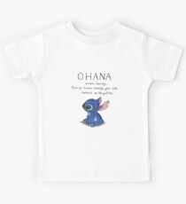 Ohana Means Family Kids Tee