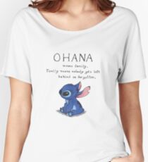 Ohana Means Family Women's Relaxed Fit T-Shirt