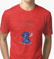 Ohana Means Family Tri-blend T-Shirt