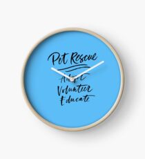 Reloj Pet Rescue Adopt Volunteer Educate