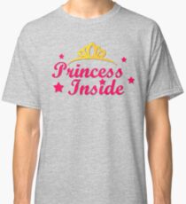 Princess inside womenT -shirt Classic T-Shirt