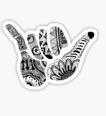 Hang Loose Sticker