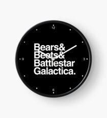 Reloj Osos, remolachas, Battlestar Galactica
