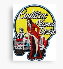 Cadillac Named Desire Canvas Print