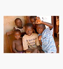 boys fun Photographic Print