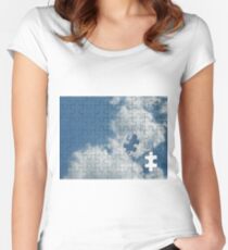 Piece of the Sky Women's Fitted Scoop T-Shirt