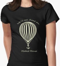 Modest Mouse Float on With Balloon Women's Fitted T-Shirt