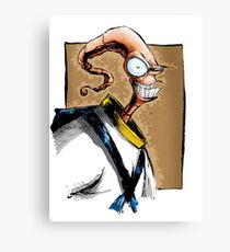 Earthworm Jim Canvas Print