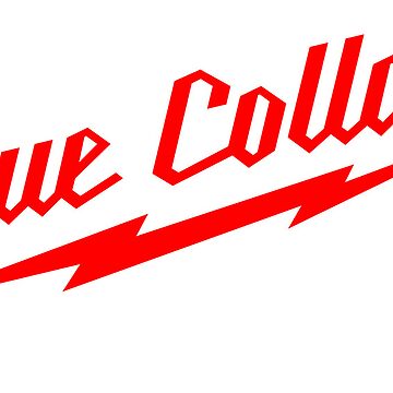 Blue collar Sticker for Sale by 1Extramile