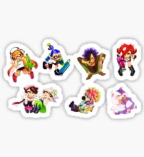 Pegatina Splatoon Sticker Set