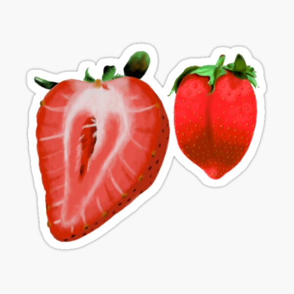 Strawberries Sticker