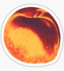 Peach Sticker