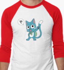 Happy Tail Men's Baseball ¾ T-Shirt