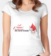 World Blood Donor Day Women's Fitted Scoop T-Shirt