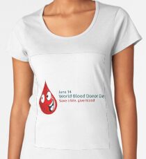 World Blood Donor Day Women's Premium T-Shirt