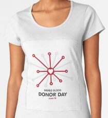 World Blood Donor Day Women's Premium T-Shirt
