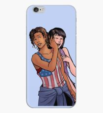 Vinilo o funda para iPhone Dios bendiga America