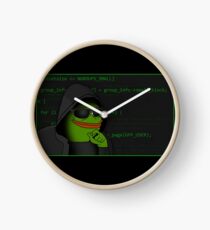 Hacker Pepe Clock