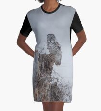 Gloomy Sunday Graphic T-Shirt Dress