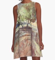 Winter in Tarlton A-Line Dress