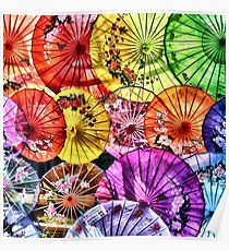 Parasols Poster