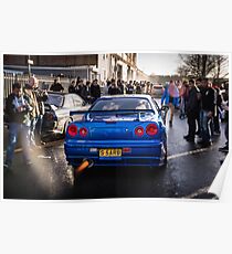 Nissan Skyline GTR Poster