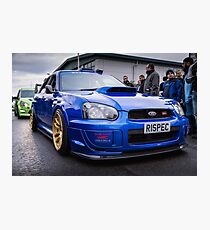 Subaru WRC Photographic Print
