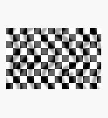Chequered Flag Slight Ripple Photographic Print