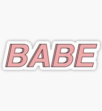 Babe Sticker