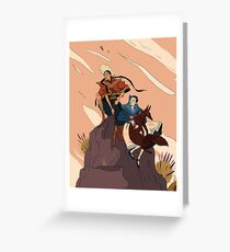 Mediterranean witches Greeting Card