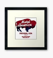 motel Framed Print