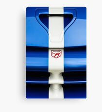 1998 Dodge Viper GTS-R Grille Emblem -1289c Canvas Print
