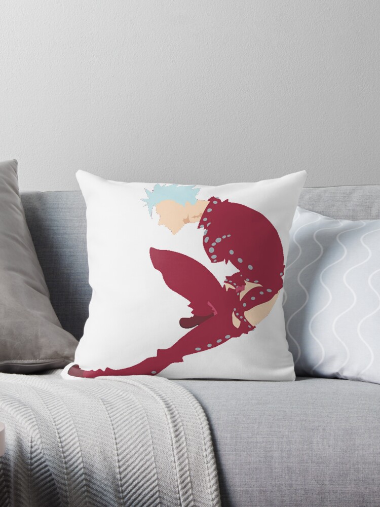 "seven deadly sins - ban" Throw Pillow by Toropix | Redbubble