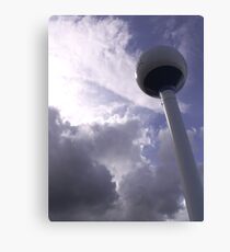 Storm over Water Tower Canvas Print