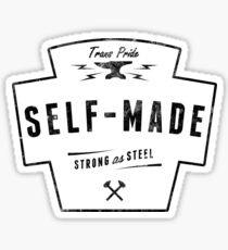Self-Made Trans* Apparel Sticker