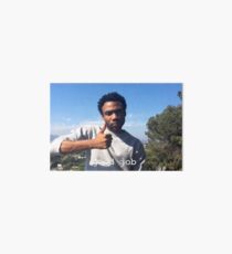 Childish Gambino Good Job Art Board