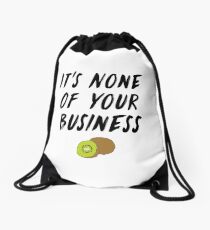 HS1 - Styles Album Kiwi Lyric Design Drawstring Bag