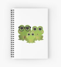 Frog Family Spiral Notebook