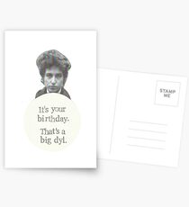 That's A Big Dyl Bob Dylan Birthday Card Postcards