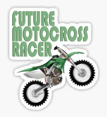 Future Motocross Racer Sticker