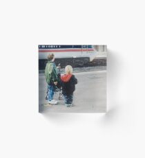 Trainspotting Acrylic Block