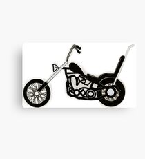Cruiser Motorbike Canvas Print
