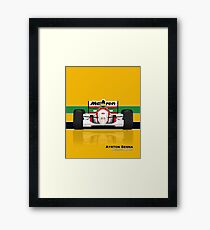 Formula 1 - Ayrton Senna - McLaren MP4/8 Framed Print
