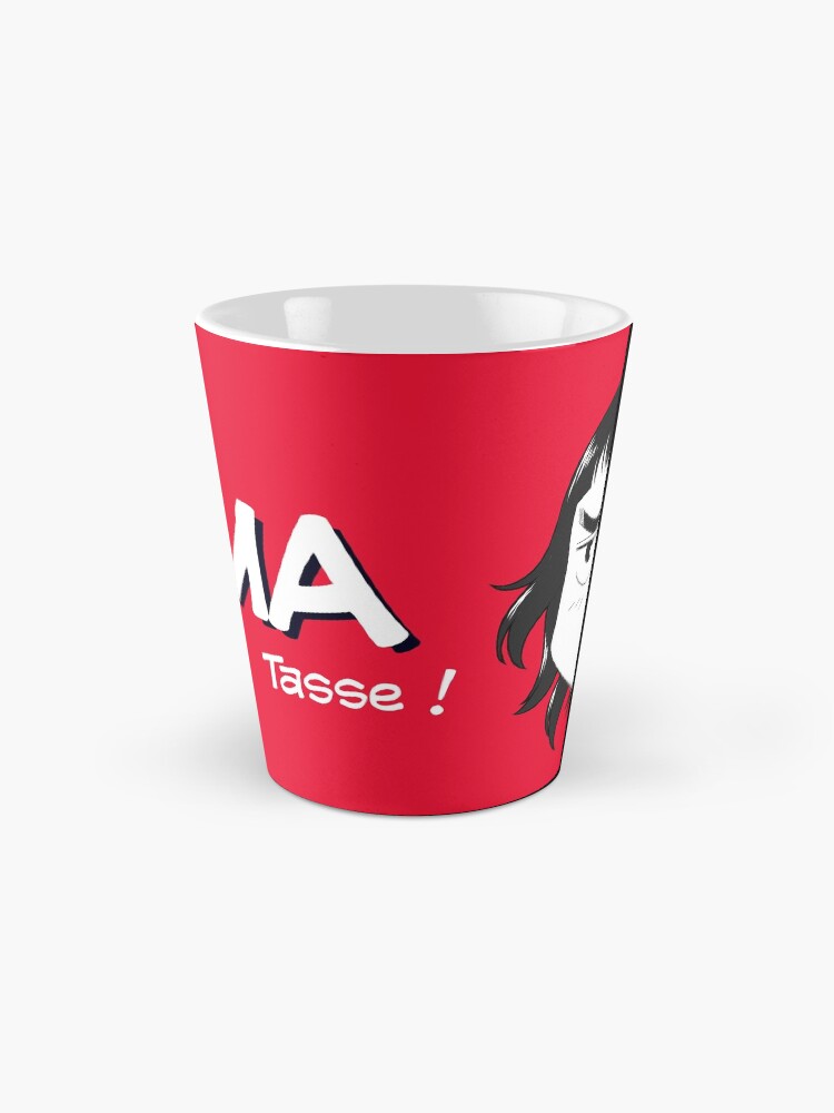 Mug ''8-OPTIONS.COM - FR - MA TASSE - ROUGE - 10$ pour auteurs' : autre vue