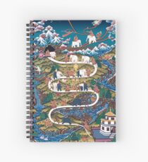 Taming The Elephant Mind Diagram Spiral Notebook